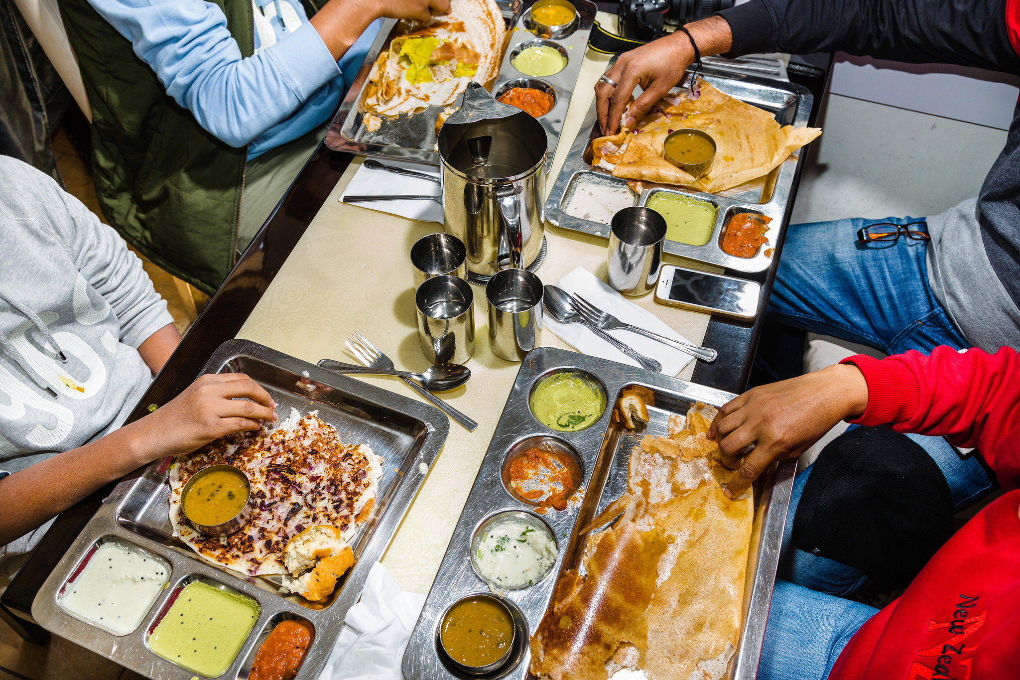 Vegetarian Food at Restaurant